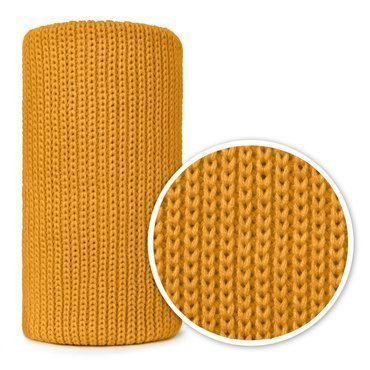 Kocyk dziecięcy gładki 90X100 1004 musztardowy