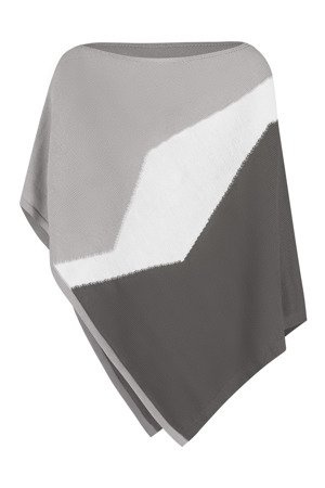 Mikos Poncho Cardigan Asymmetric Strickjacke Modischer Schnitt (640)