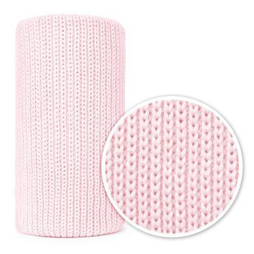 Kocyk dziecięcy gładki 90X100 1004 jasny róż